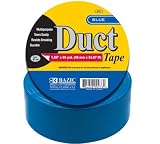 Bazic Duct Tape, 1.89 x 60 Yards, Blue (Case of 12) (973-12)