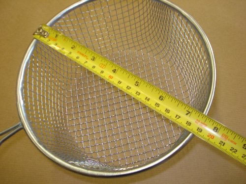 chip basket steel mesh frying baskets long handle MED