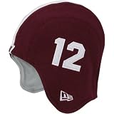 New Era Alabama Crimson Tide Youth Crimson Pigskin Flapper Cap