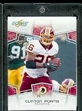 2008 Score Football Card # 323 Clinton Portis RB - Washington Redskins / Shipped in Protective Screw Down Display Case