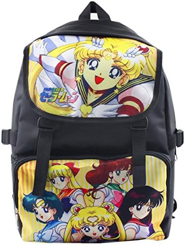 Ilucky Anime Sailor Moon Cosplay Bag Backpack School Bag (b)