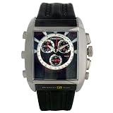 Chronotech Mens Renault F1 Black Leather Watch #CT.7818M 01 by Chronotech