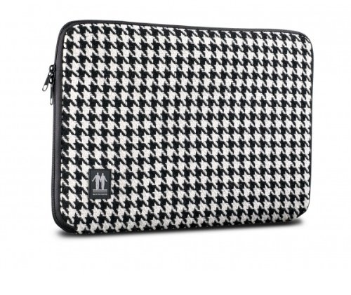 Walk On Water Skin DogTooth Tasche 38,1 cm (15 Zoll) f&uuml;r MacBook wei&szlig;/schwarz Preisvergleich