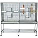 Double Flight Bird Cage with Divider