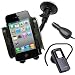 In Car holder Windscreen Suction Mount, In Car Charger and Bluetooth Headset for Apple iPhone 4 / iPhone 4S