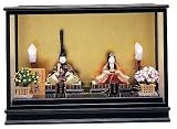 一秀 作 ひな人形 木目込 雛人形 親王飾 桃山雛 1-1号 ケース入