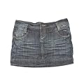 Sublevel L�ssiger Jeans-Rock