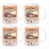 Nascar Collectibles ~ Tony Stewart Set of 4 Mugs