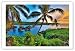 Where da Coconuts Grow Hawaii by Randy Jay Braun - Hawaiian Art Poster Print, 12 X 18 Art Poster Print by Randy Jay Braun, 18x12