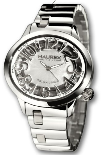 Haurex Italy Damenuhr White Dial Preziosa Watch #XA336DWM Preisvergleich