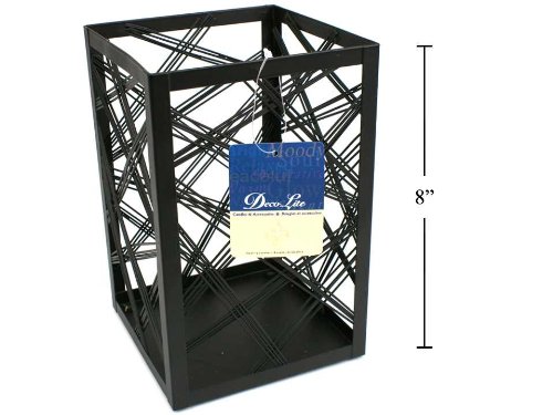 8 H Metal Pillar Candle Holder