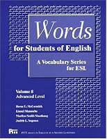 Words for Students of English, Volume 8: A Vocabulary Series for ESL (Pitt Series in English as a Second Language)