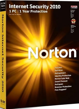 Norton Internet Security 2010 - 1 User (PC CD)