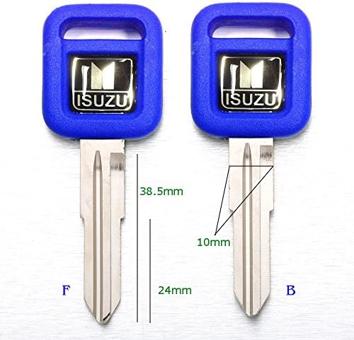 Isuzu TF TFR Trooper II Rodeo Amigo Impulse Stylus Holden Pickup Blue Key Blank.