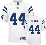 Dallas Clark White Reebok NFL Premier Indianapolis Colts Jersey - Medium