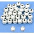 30 White Round Ball Miracle Beads Jewelry Beading 6mm