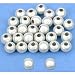 30 White Round Ball Miracle Beads Jewelry Beading 6mm