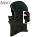 TAIGA Unisex Polartec Thermal Polar Hood, Color: Black, MADE IN CANADA