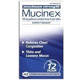 Mucinex-Maximum Strength Guaifenesin Extended-Release 1200 mg, 42ct