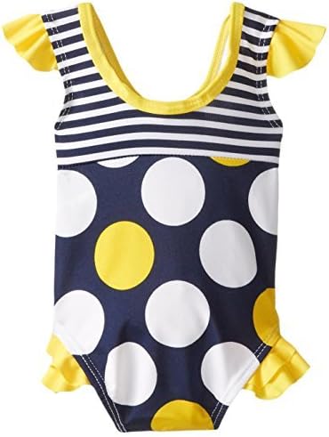 Wippette Baby-Girls Newborn Polka Dot Cover-Up Set, Gold, 0-6 Months Size: 0-6 Months Color: Gold Model: WG59018 (Newborn, Child, Infant)