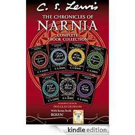 The Chronicles of Narnia Complete 7-Book Collection with Bonus Book: Boxen by C. S. Lewis and Pauline Baynes