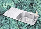 Elkay ILCGR4022R Gourmet Stainless Steel Sink with 1 hole