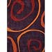 Spiral Rug Collection - Red