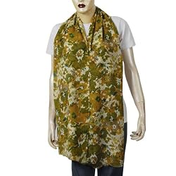 Evening Fashion Wrap Scarves in Wool & Blend Silk Traditional Indian 72 x 27 inches