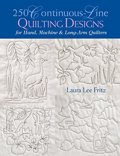 250 Continuous-Line Quilting Designs: For Hand, Machine & Long-Arm Quilters
