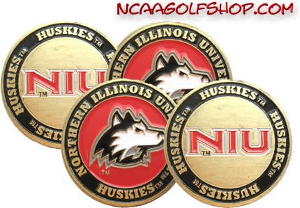 Northern Illinois Huskies Golf Ball Markers
