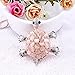 Beautiful Bead Golden Corn Chain Lovely Opal Turtle Pendant Necklace for Women(1Pcs)
