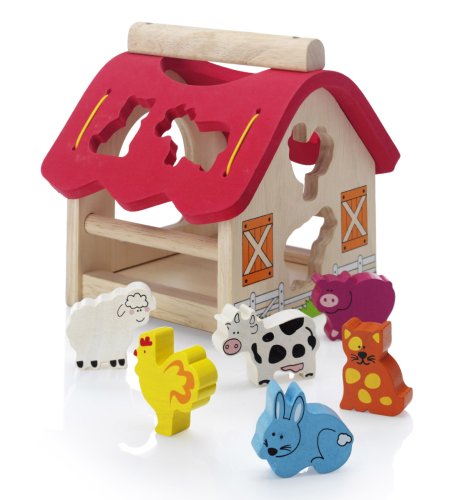 Shape Sorter Farmyard Barn