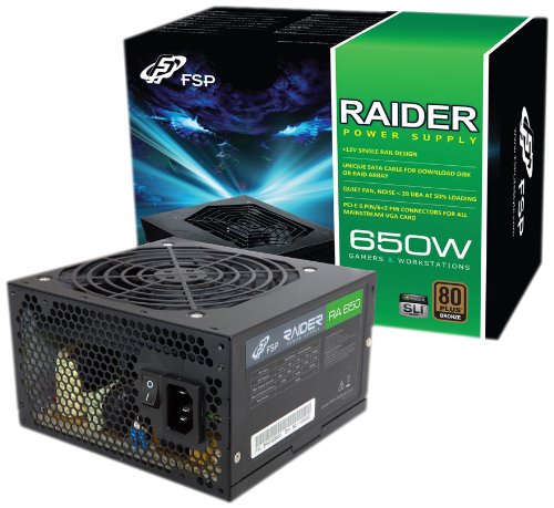 FSP Group U.S.A. Corporation 680 Plus Bronze 650-Watt Power Supply (RAIDER 650)