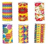 Eigenschaften party-shop  / PAPIER-ZUGLATERNEN -FARBIG SORTIERT- ***12 STÜCK***