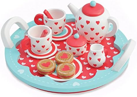 Indigo Jamm Hearts Multicolor Play Tea Set