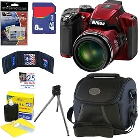 2013 Simple Digital Camera : Nikon COOLPIX P510 16.1 MP CMOS Digital Camera with 42x Zoom and 