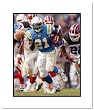 LaDainian Tomlinson San Diego Chargers NFL Double Matted 8x10 Photograph Baby Blue Rushing
