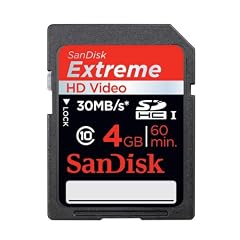 SanDisk Extreme Flash-Speicherkarte - 4 GB - SDHC