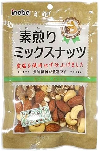 Inaba peanut-containing roasted mixed nuts 90gX10 pieces