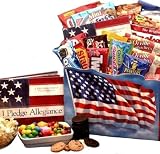 America The Beautiful Snack Patriotic Gift Basket