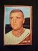 Bill Short Baltimore Orioles #221 1962 Topps Signed Autographed Baseball Card