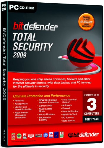 BitDefender Total Security 2009 (PC CD)