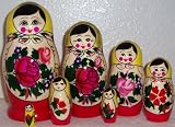 Russian Traditional 7 pc / 7 in * Nesting Nested Stacking doll s-107