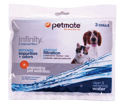 Petmate Infinity Replacement Carbon Filters, 3-Count