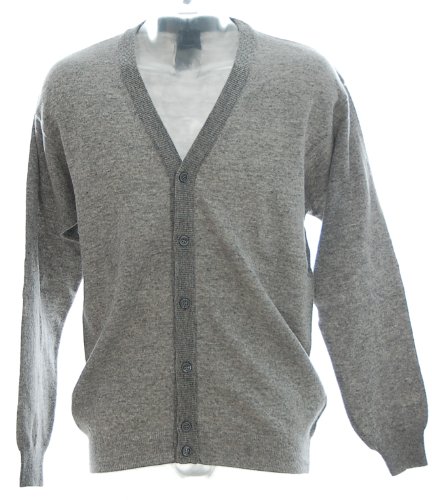 KITARO® Strick Jacke V-Strickjacke Schur-Wolle 