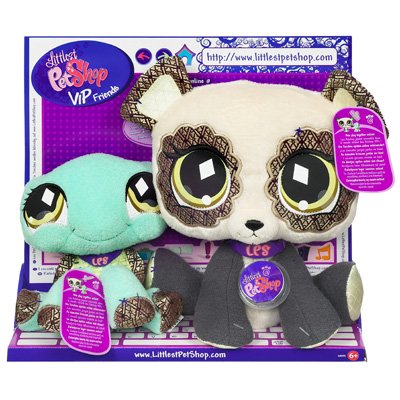Littlest Pet Shop VIP BFF Panda and Turtle