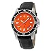 Bulova Men's 98B132 Marine Star Orange Dial Strap Watch