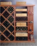 Wine Cellar Innovations Rectangular Bin and Case Wine Rack