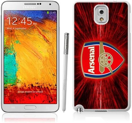 Note 3 Case,Football Samsung note 3 Case,Arsenal Galaxy note3 Case,Tough Dust Proof Hard Case Cover For Samsung Note3,N3-0018
