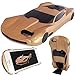 WwwSuppliers New 3D AMERICAN MUSCLE Edition Luxury Race Sports Automobile Car Case for Apple iPhone 6 6S Kick-Stand Hard Protective Cover + Screen Protector (Champagne / Bronze)